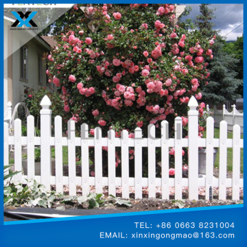 Pvc plastic lawn edging fence short fence