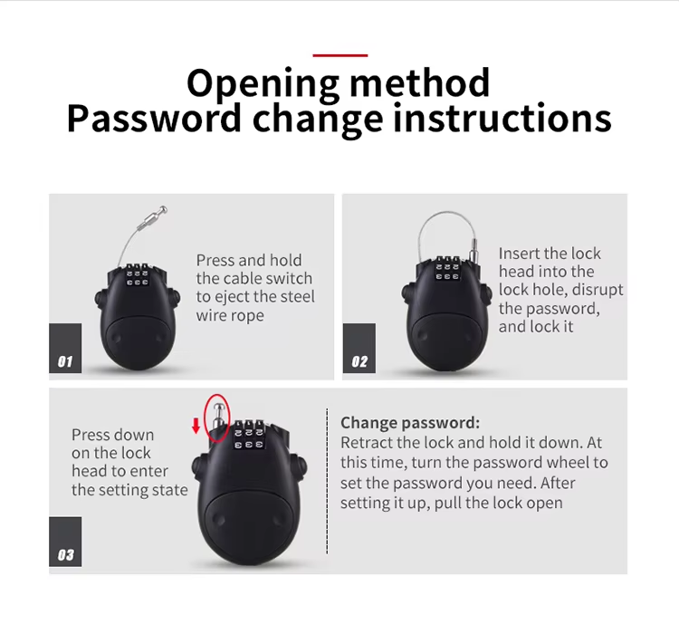 12 Cartoon Cow Padlock