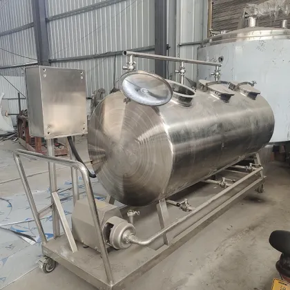 Dairy CIP Cleaning System for Beer and Milk Beverages (300L/500L/200L)