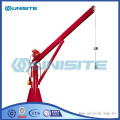 Steel marine davits arm crane