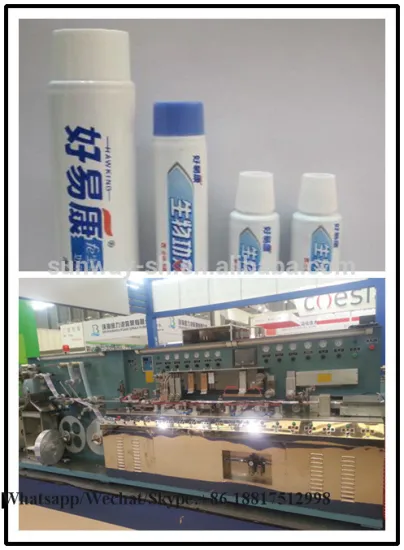 Automatic Aluminum Barrier Laminated Tube Making Machinery and Equipment