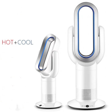 Slimme blaasloze ventilator met PTC -keramische verwarming - op afstand bestuurde installatie op de vloer met oververhitting bescherming