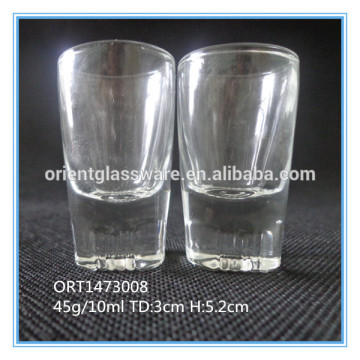 High quality 10ml cheap glass cup