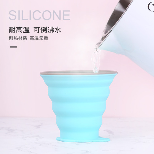 Collapsible Silicone Coffee Cup Personalised Reusable Mug High Performance-Price
