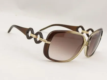 Erica 518s 47f Brown Gradient Transprent Coffee Acetate Frame Light Brown Resin Lens Roberto Cavalli Sun Glasses