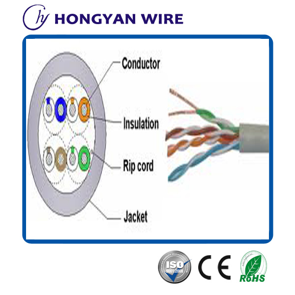 네트워크 케이블 Cat 5e Utp 24awg, 고품질 네트워크 케이블 Cat 5e Utp 24awg