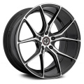 15 Inch Alloy Wheels Silver Machined Face Aluminum rims Alloy Staggered wheels Factory