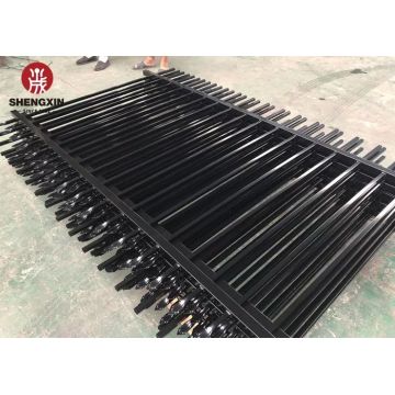 Antift Cut Cut Steel забор с изогнутым верхом