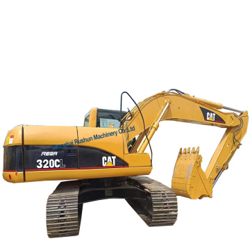 Shanghai China 2020 Used CAT 320CL 320 20ton Multi-Function Excavators for Sale