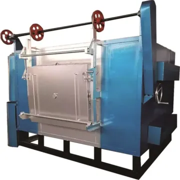 High-efficiency gas-fired roasters for casting processes