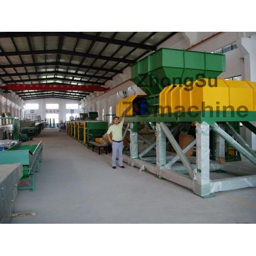 Big capacity Twin shaft shredder