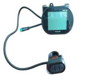 Waterproof 24V/36V/48V E-Bike Display with USB Charging