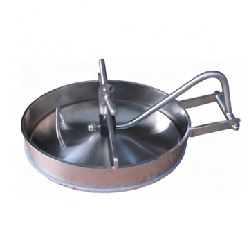 304/316L Sanitario tipo ellittico Coperchio