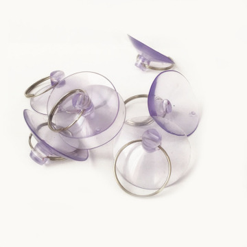 Custom Small Rubber Vacuum Suction Cup with Finger Ring