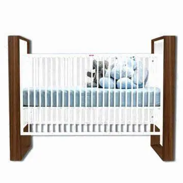 2013 Mordern Wooden Bassinets, Made of Solid Pine, Measures 120 x 90 x 110cm, EN71 Tested