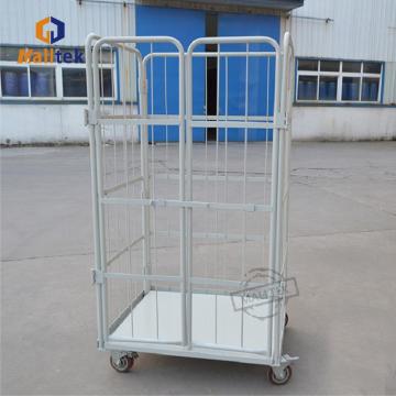 Coasting Warehouse Transport Cage Stock Cart