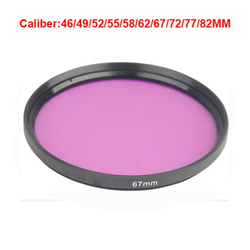 High quality universal 58mm lens filter