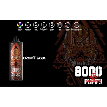 En gros toutes les saveurs jetables vape 8000puffs