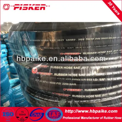 Parker High pressure Hydraulic Rubber Hose