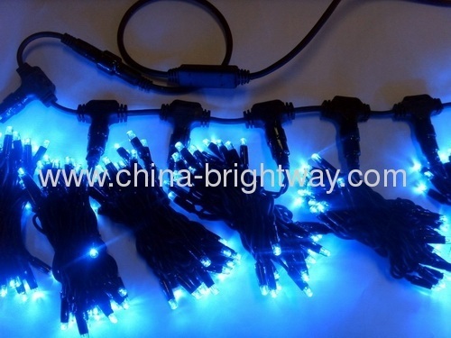 Blue Led Curtain Light Water-proof 760 Bulbs 