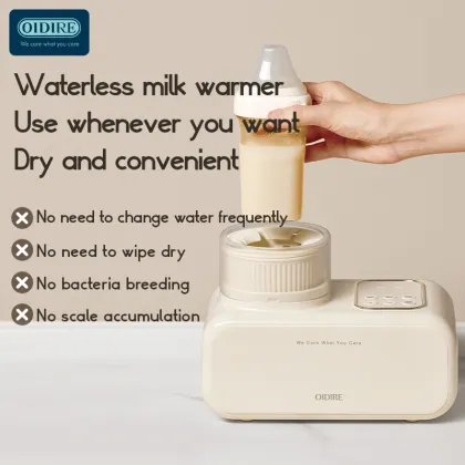 OIDIRE NEW Upgrade 3 in 1 Waterless Baby Milk Warmer Shaker