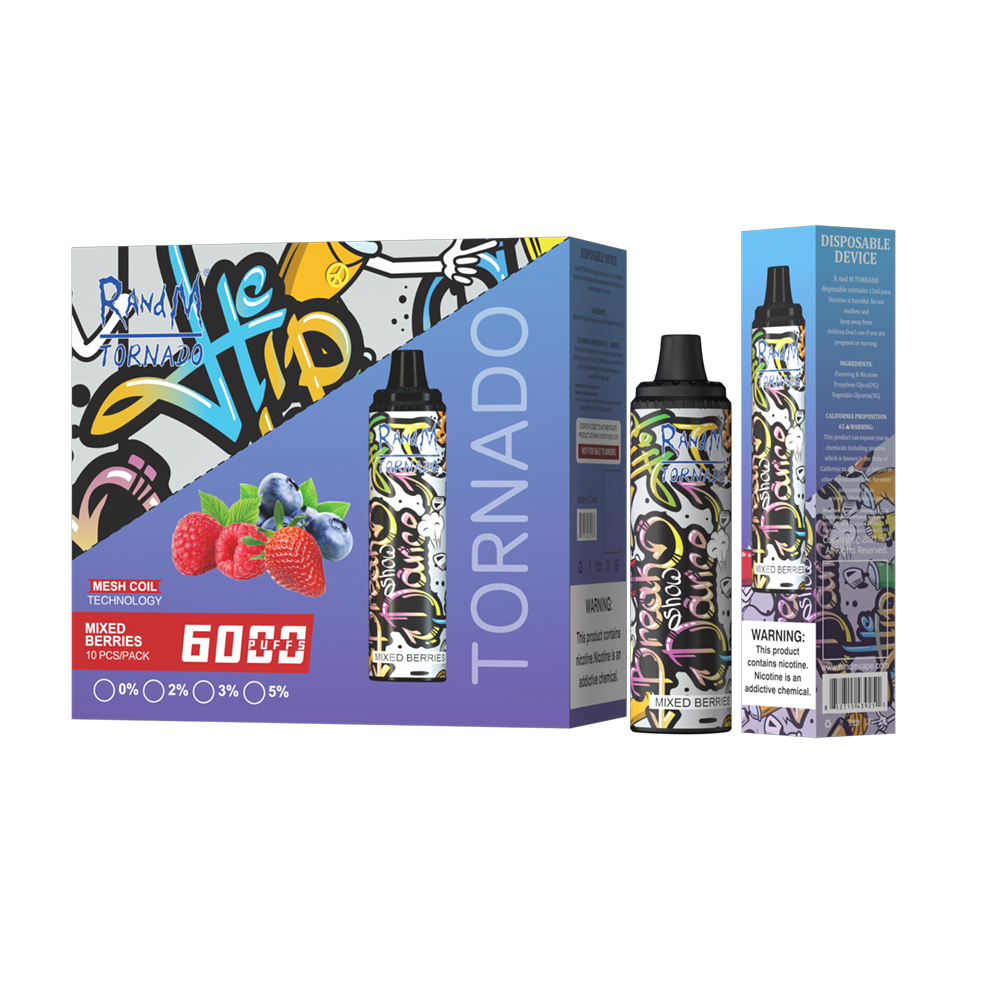 Randm Tornado 6000 Puffs Ondosable Vape Global Vapes