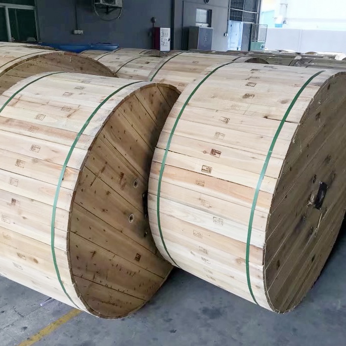 Wooden Spool Packing