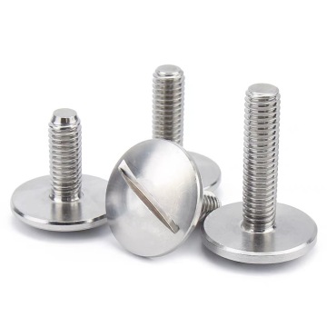 Stainless Steel Large Round Head Slotted Machine Screw