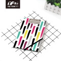 Custom colorful A5 clipboard with notebook