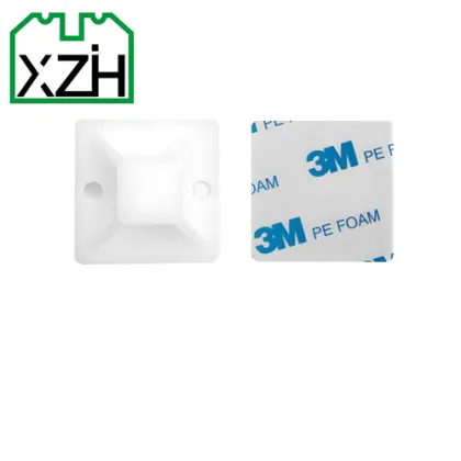 3M Self-Adhesive Cable Tie Mounts - Nylon Wire Holder Hooks