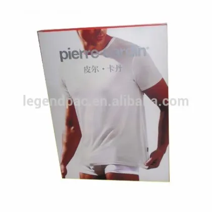 Popular luxury underwear paper box