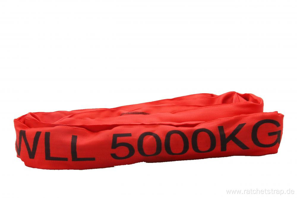 5,000KGS Lifting Round Shape Sling for Heavy Loads