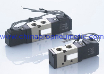 Two-position Five Way Pneumatic Solenoid Valve 