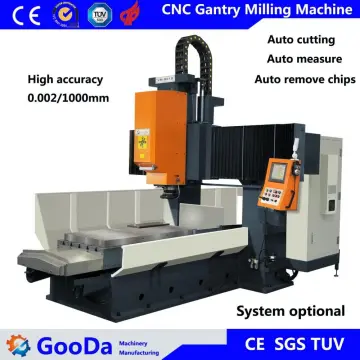 CNC Metalworking Tools Steel Industry Machinery Gantry Milling Machine