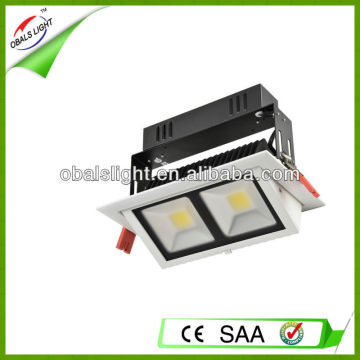 dimmable! 20W COB led square downlight (1800lm) CE SAA approved replace traditional metao halide