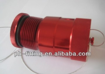China red aluminum tire valve cap