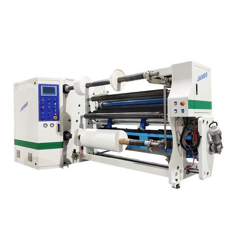 Janbo Auto Auto Non-Woven Slitting และ Rewinding Machine