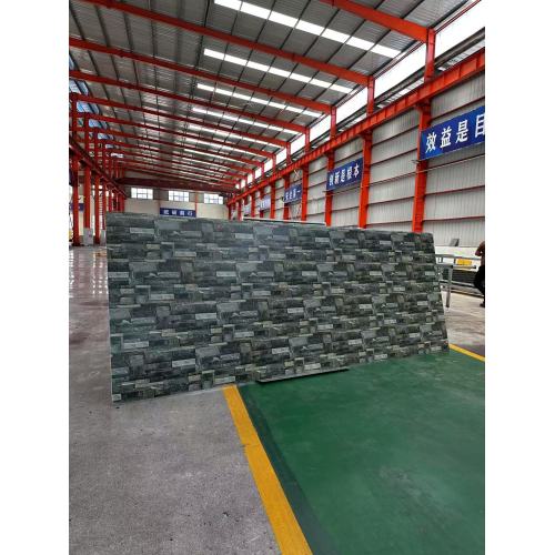 レンガの質感の長い石目 PU サンドイッチ パネル