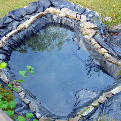 Revestimento impermeável da lagoa de piscina geomembrana 1mm