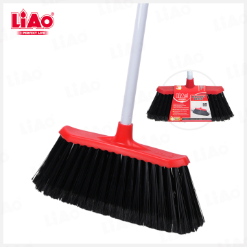 LiAo 120cm Metal Broom – 25cm Head, 9cm Bristle