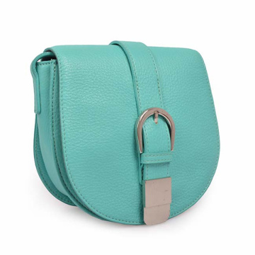 Women Mini-bag Over The Shoulder Leather Saddle Bag