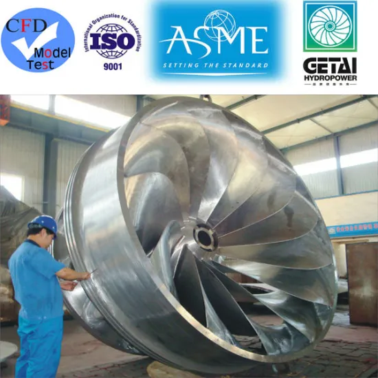 Francis turbine wheel Tungsten carbide coated hydraulic turbine water generator & governer manufacturer made in china from shen