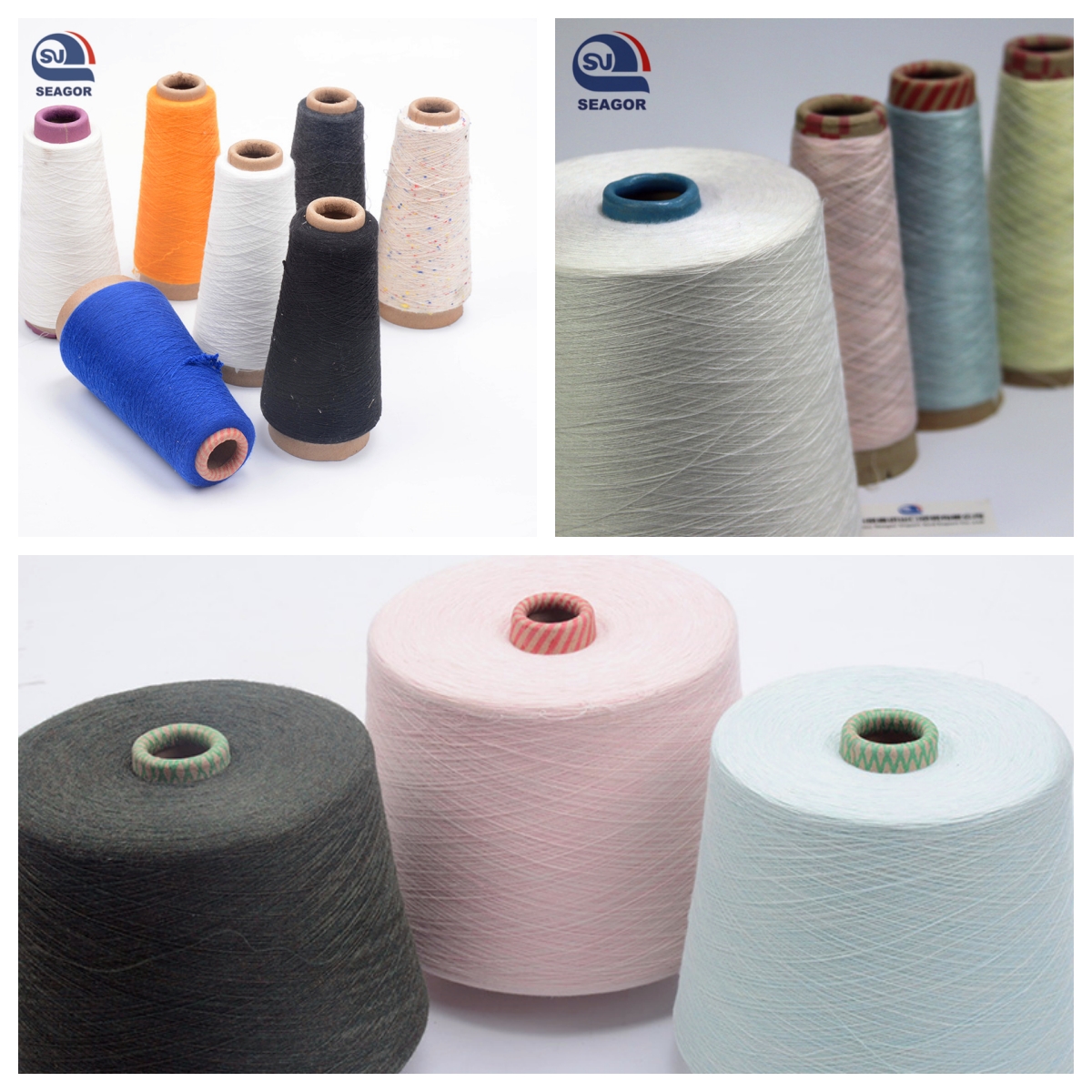 100% Polyester Dyed Yarn 