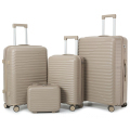 Unisex Lightweight Luggage Set with Spinner Wheels and Zipper Closure in Multiple Colors - Perfect for Men and Women