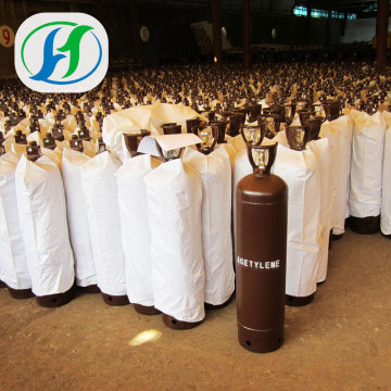 C2H2 99,9% Código EINECS 200-816-9 Acetileno Ethyne Ethine Gas Cylinder Preço