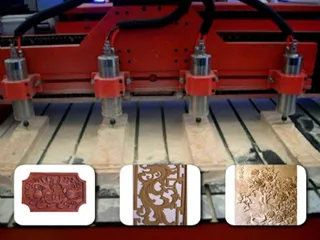 cnc multi-head wood router wood engraver 1316