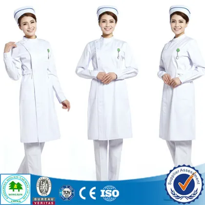 2015 Fashion nurse hospital uniform designs , medical scrubs, hospital uniforms short-Sleeve