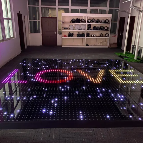 Hot Wedding Decor: LED Wireless Magnet Pixel DMX Dance Floor