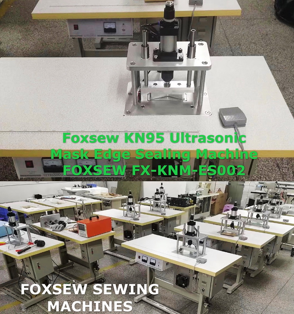 Ultrasonic KN95 Mask Edge Welding Sealing Machine FOXSEW FX-KNM-ES002