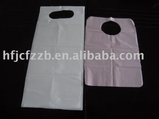 Disposable detal apron for hospital using with color printed